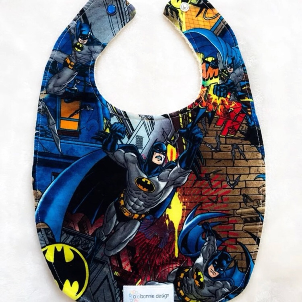 Super Hero Baby Bib